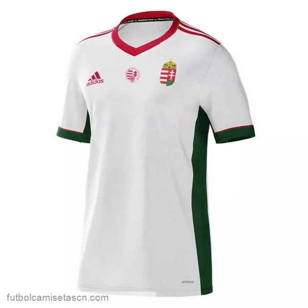 Tailandia Camiseta Hungría 2ª 2021 Blanco